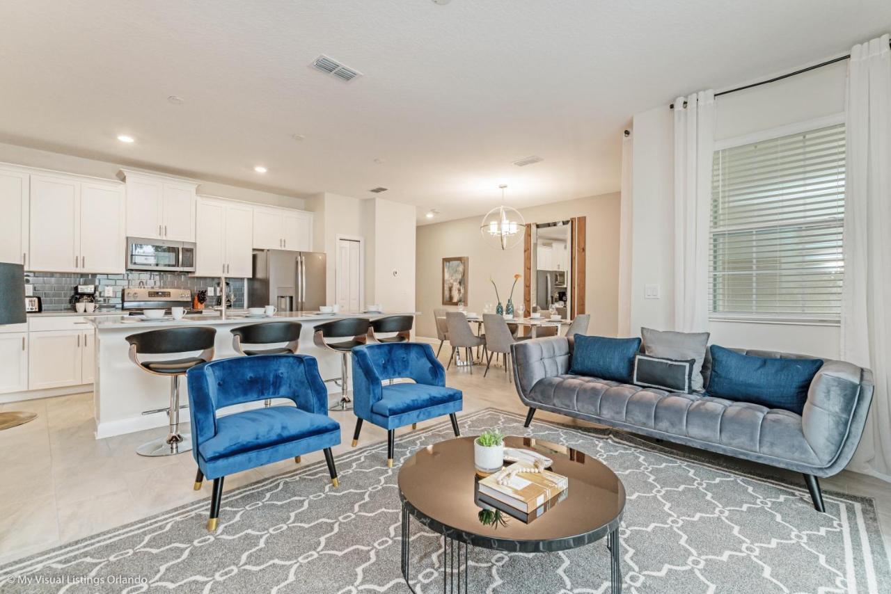 Modern Townhome Wprivate Pool Free Water Park Kissimmee Bagian luar foto