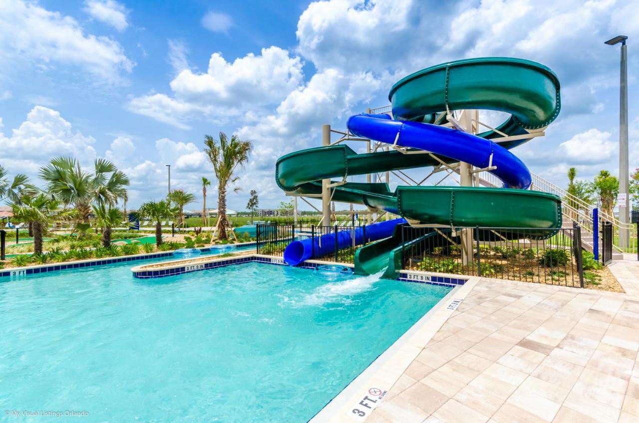 Modern Townhome Wprivate Pool Free Water Park Kissimmee Bagian luar foto