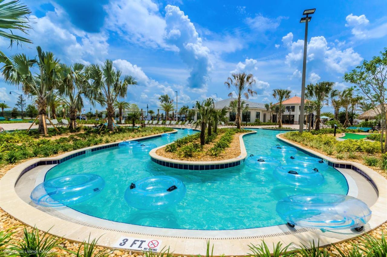 Modern Townhome Wprivate Pool Free Water Park Kissimmee Bagian luar foto