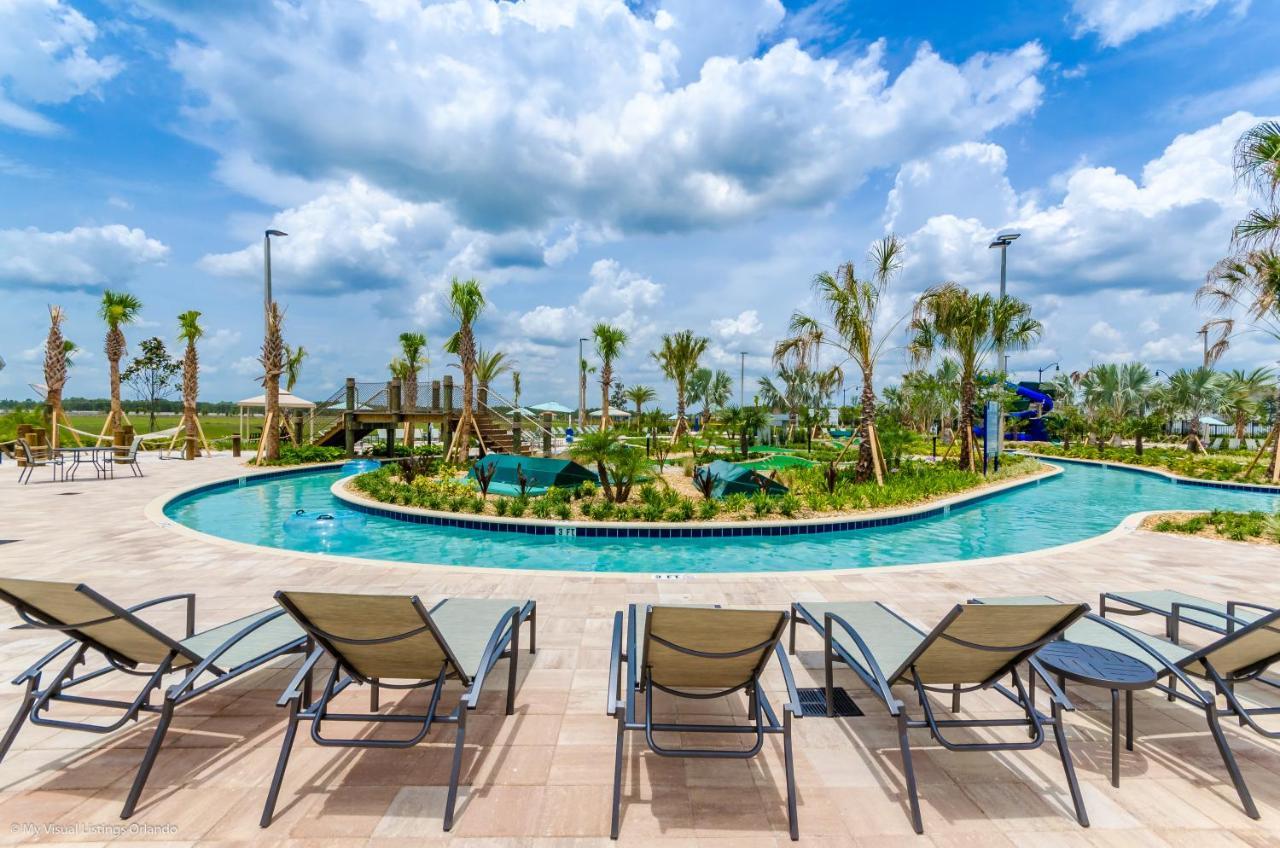 Modern Townhome Wprivate Pool Free Water Park Kissimmee Bagian luar foto