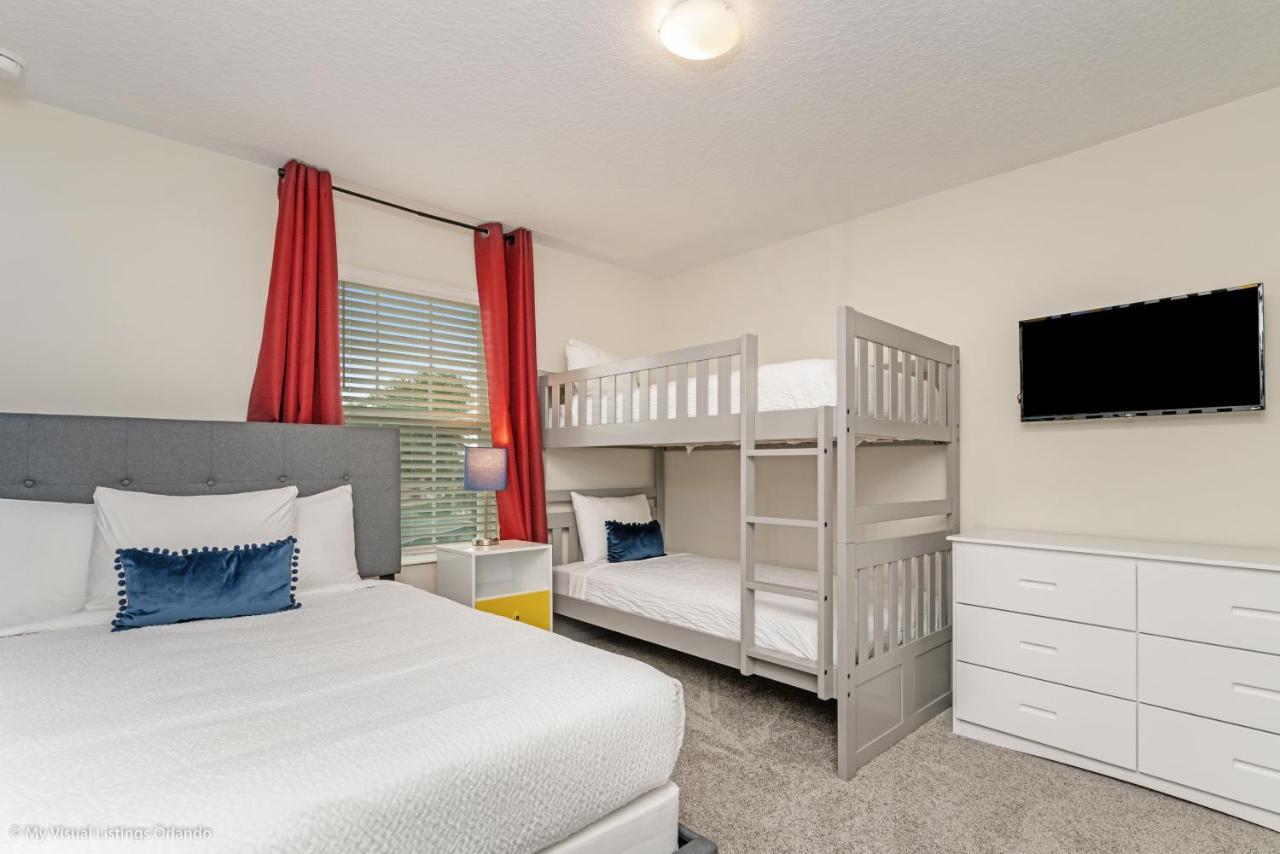Modern Townhome Wprivate Pool Free Water Park Kissimmee Bagian luar foto