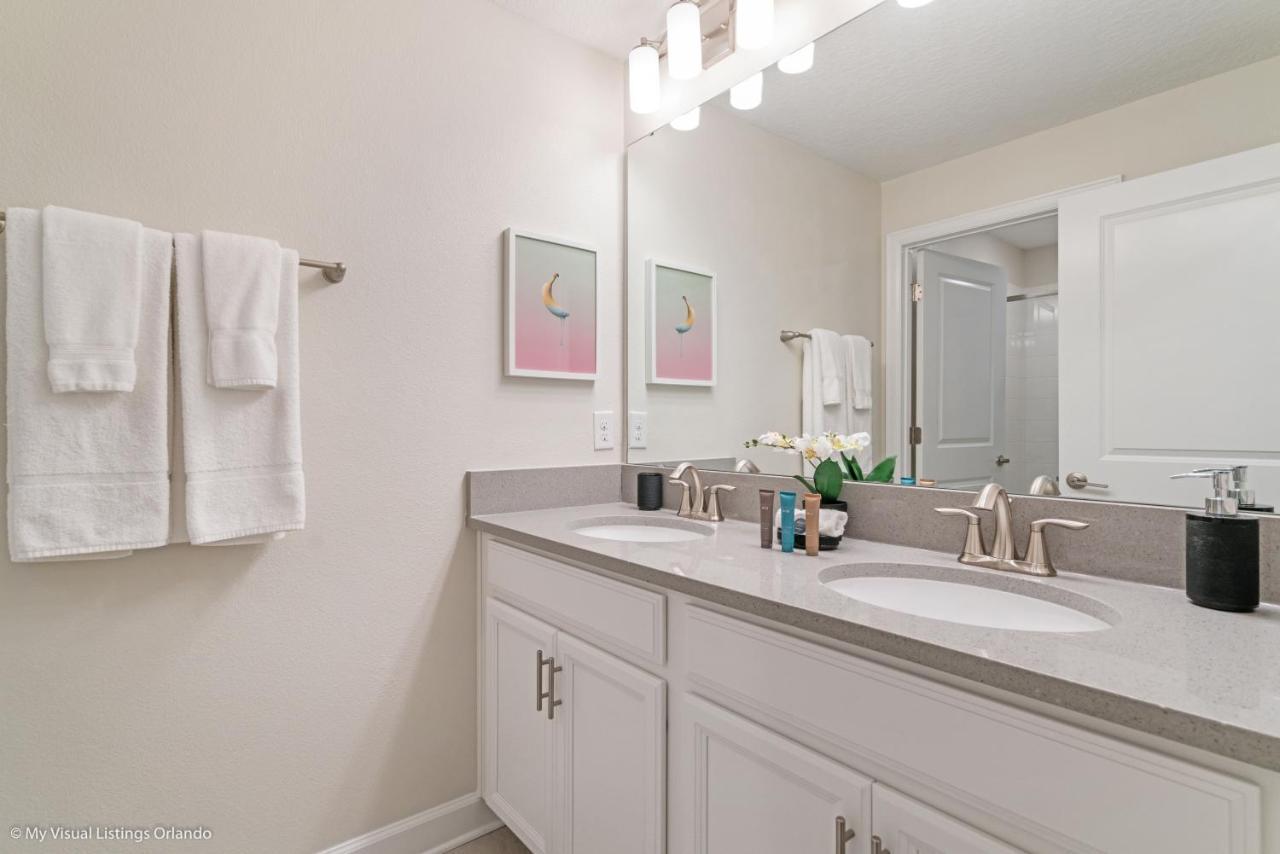 Modern Townhome Wprivate Pool Free Water Park Kissimmee Bagian luar foto