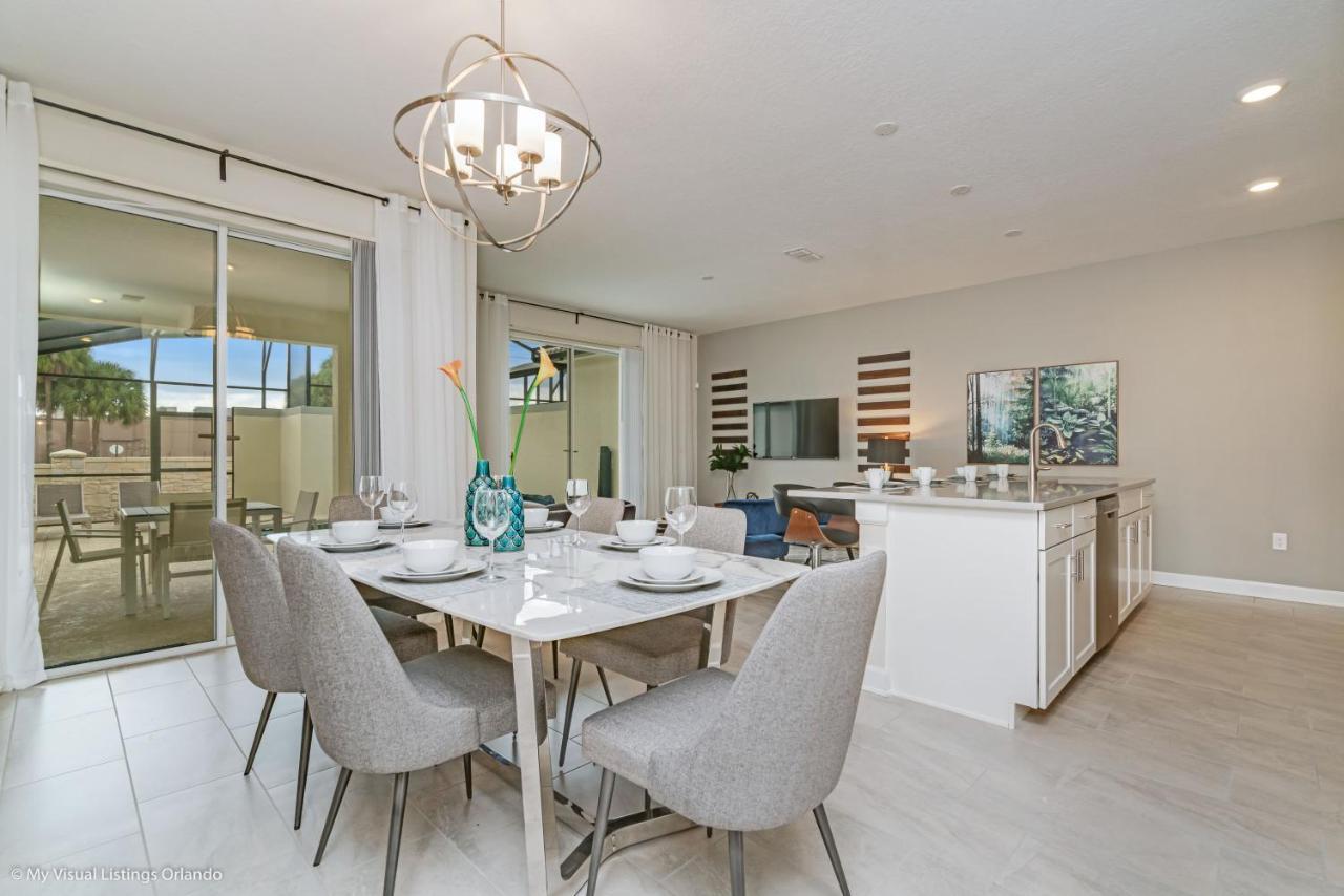 Modern Townhome Wprivate Pool Free Water Park Kissimmee Bagian luar foto