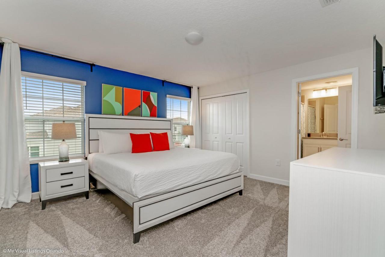 Modern Townhome Wprivate Pool Free Water Park Kissimmee Bagian luar foto