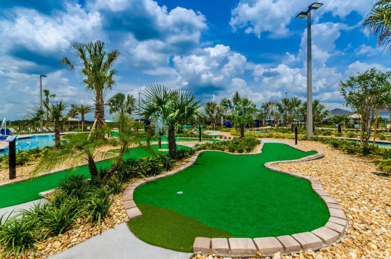Modern Townhome Wprivate Pool Free Water Park Kissimmee Bagian luar foto