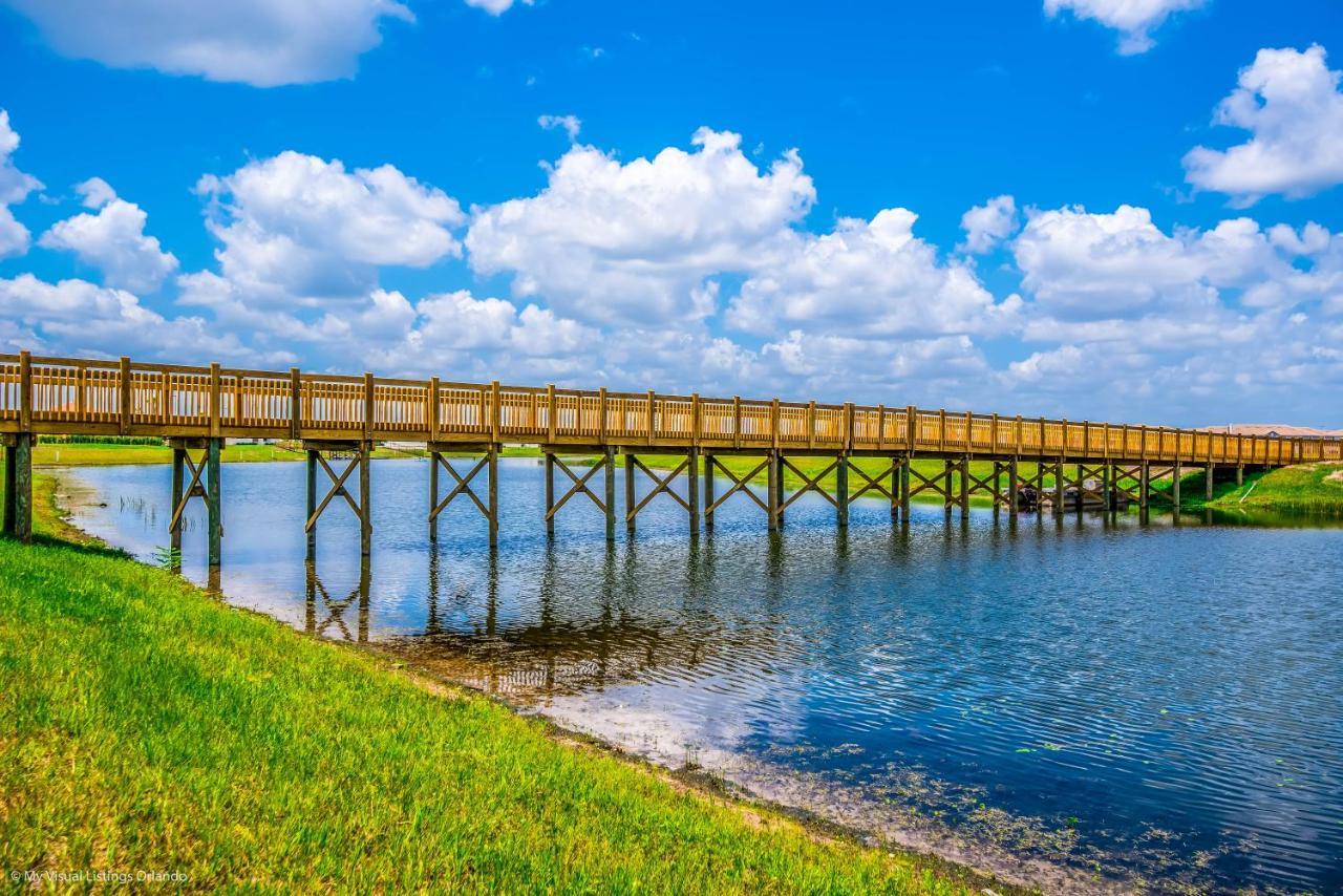 Modern Townhome Wprivate Pool Free Water Park Kissimmee Bagian luar foto